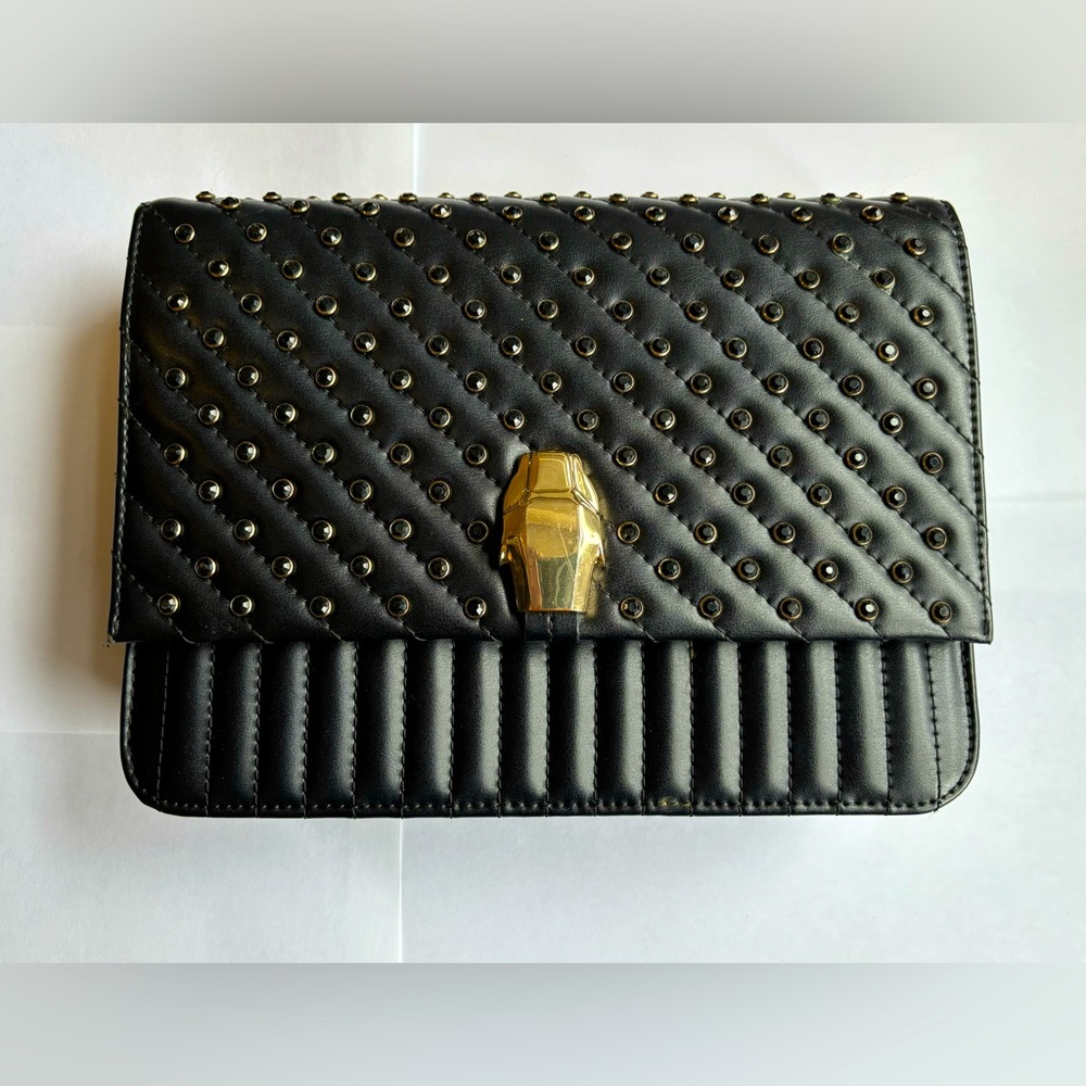 This Cavalli Class bag in black by Roberto Cavalli